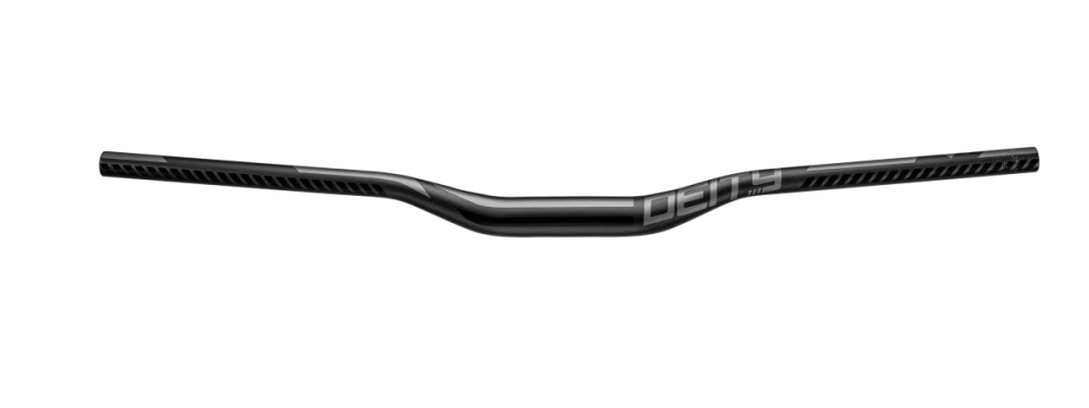 Deity Ridgeline Lenker, 800 mm, 25 mm Rise, 35 mm Lenkerklemmung. Black / Stealth.