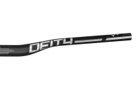 Deity Skywire Carbonlenker, 800 mm, 25 mm Rise, 35 mm Lenkerklemmung. Carbon / Chrome.