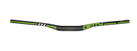 Deity Skywire Carbonlenker, 800 mm, 25 mm Rise, 35 mm Lenkerklemmung. Carbon/Green.
