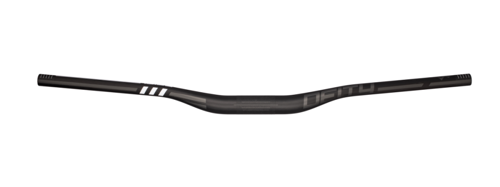 Deity Skywire Carbonlenker, 800 mm, 25 mm Rise, 35 mm Lenkerklemmung. Carbon / Stealth.