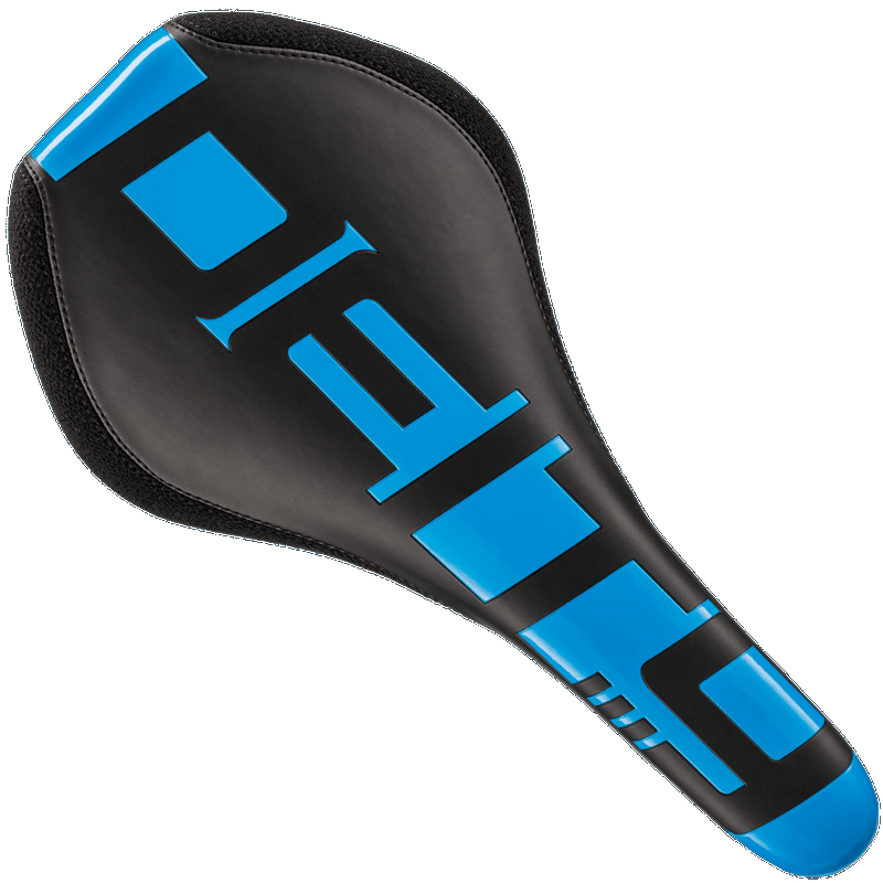 Deity Speedtrap AM Sattel, CroMo. Black / Blue.