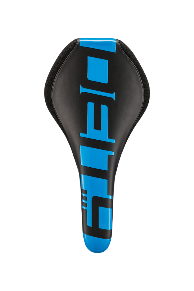 Deity Speedtrap AM Sattel, CroMo. Black / Blue.