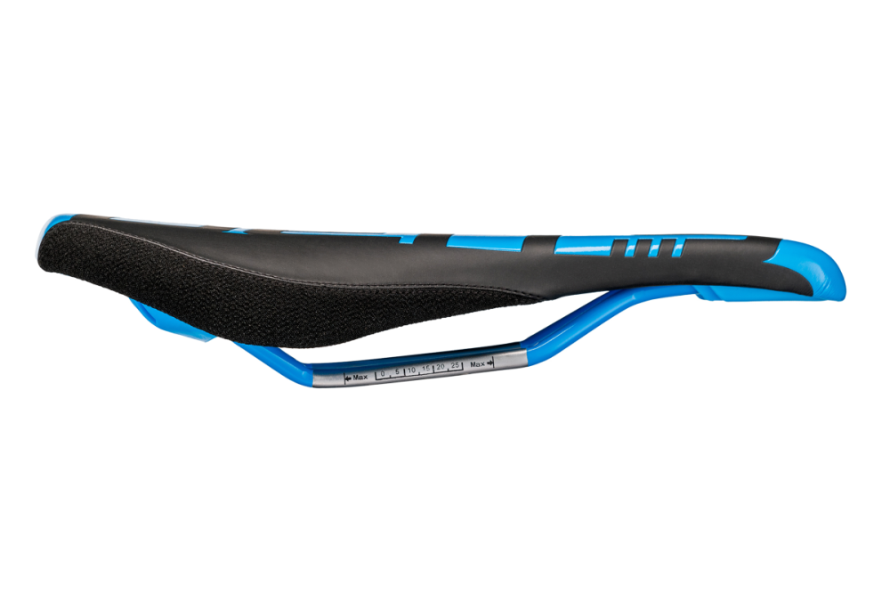 Deity Speedtrap AM Sattel, CroMo. Black / Blue.