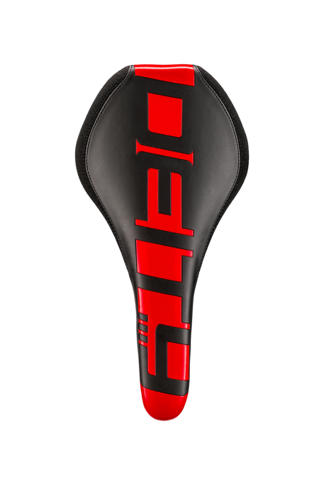 Deity Speedtrap AM Sattel, CroMo. Black / Red.