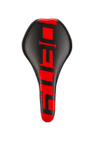Deity Speedtrap AM Sattel, CroMo. Black / Red.