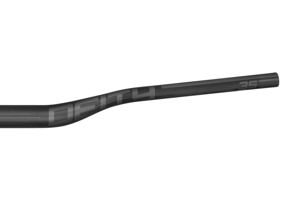 Deity Speedway Carbonlenker, 810 mm, 30 mm Rise, 35 mm Lenkerklemmung. Carbon / Stealth.