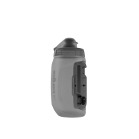 Fidlock TWIST Trinkflasche 450 ml, Single (mit Bottle Connector, ohne Base). Transparent Black.