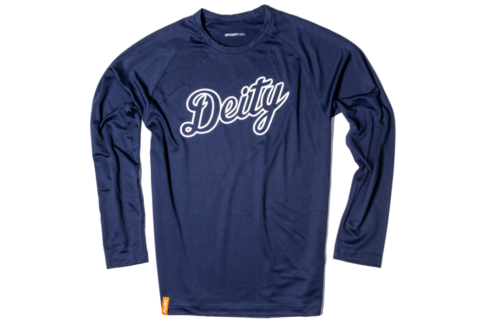 Deity Whitestripe Longsleeve Jersey, Large.