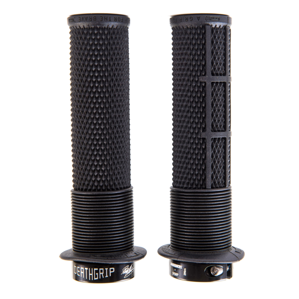 DMR Brendog DeathGrip CLASSIC MIT Flansch, dicke Version (31.3 mm). Black.