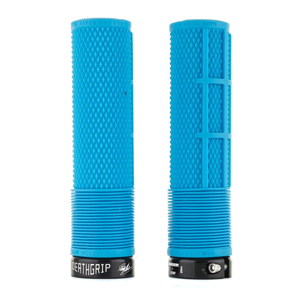 DMR Brendog Death Grip, dicke Version (31.3 mm). Blue.