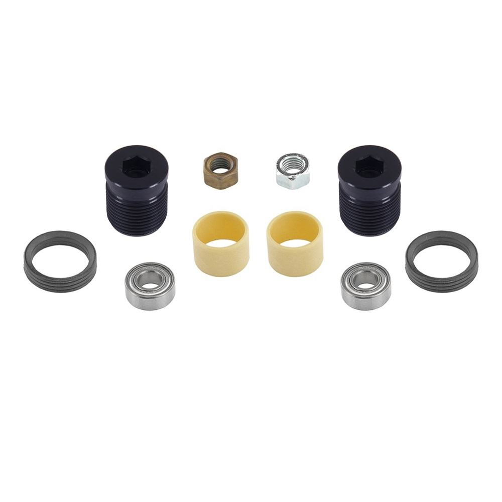 DMR Versa Servicekit: 2 x End Caps, 2 x Nuts, 2 x Sealed Bearings, 2 x Bushings, 2 x External Shields.