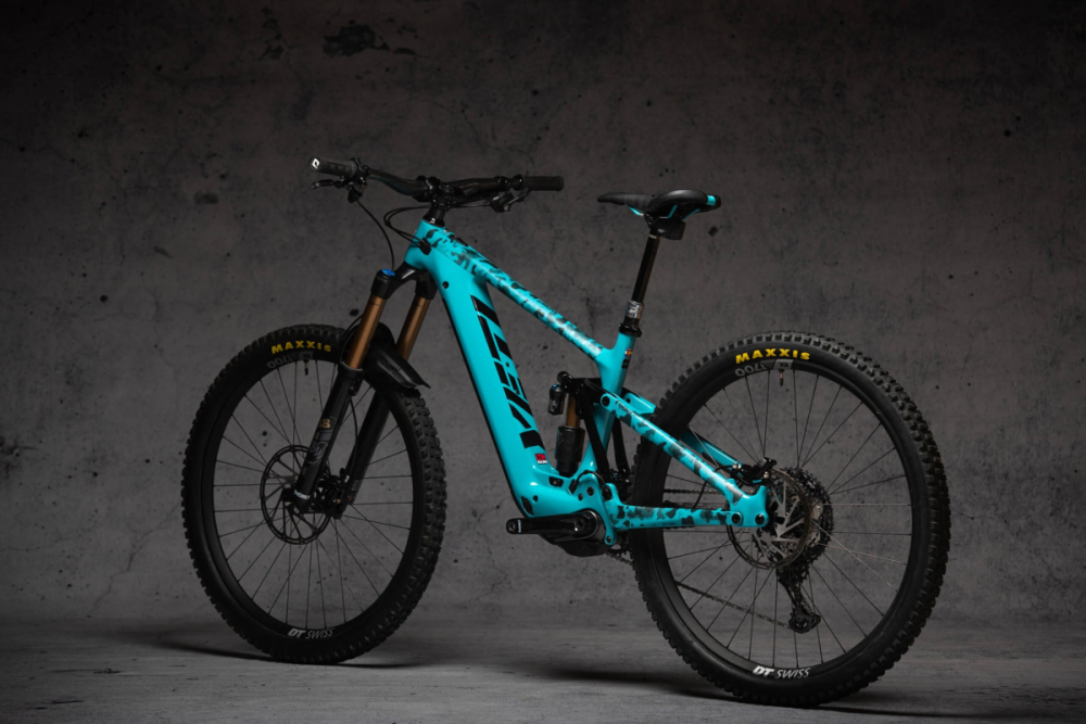 DyedBro E-Bike Frame Protection Camo. Black.