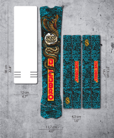 DyedBro E-Bike Frame Protection. Colour.