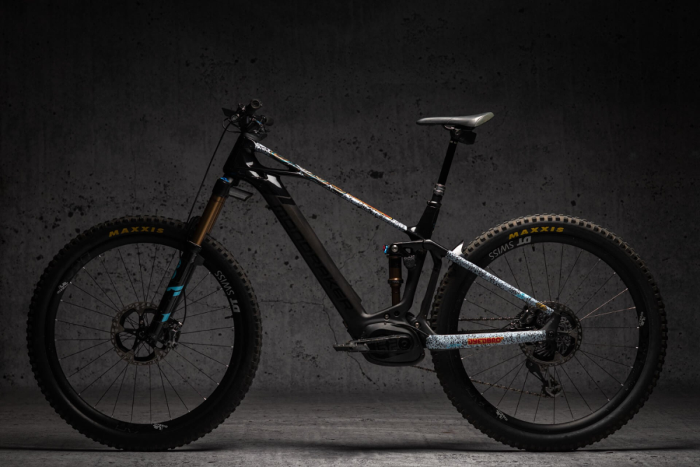 DyedBro E-Bike Frame Protection. White.