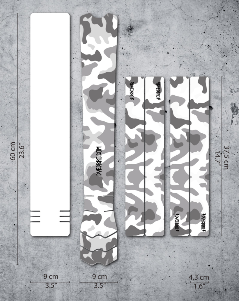 DyedBro Frame Protection Camo. Black.