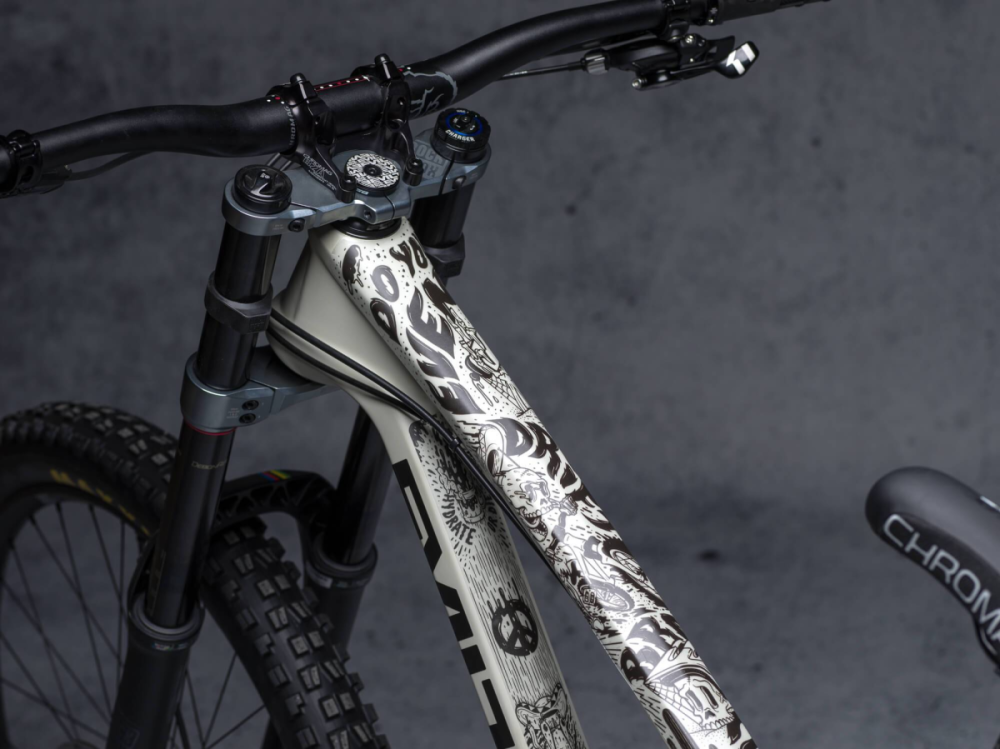 DyedBro Frame Protection Fluor. Gloss Black.