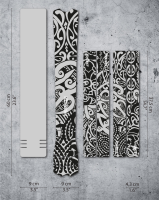DyedBro Frame Protection Maori. Black.