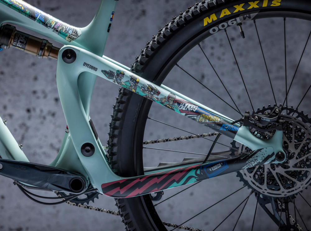 DyedBro Frame Protection Stormstatic Bikes Camera Action. Colour.