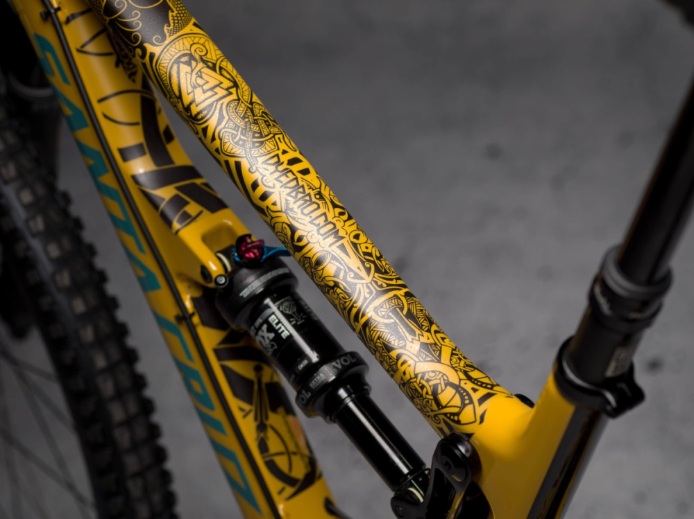 DyedBro Frame Protection Viking. Black.