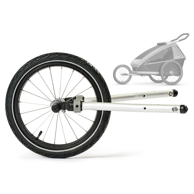 Croozer SV Joggerset CRO Kid 1 ab 2018 plätzer ab 2018 (Rad+Radausleger)für Einplätzer, ab 2018