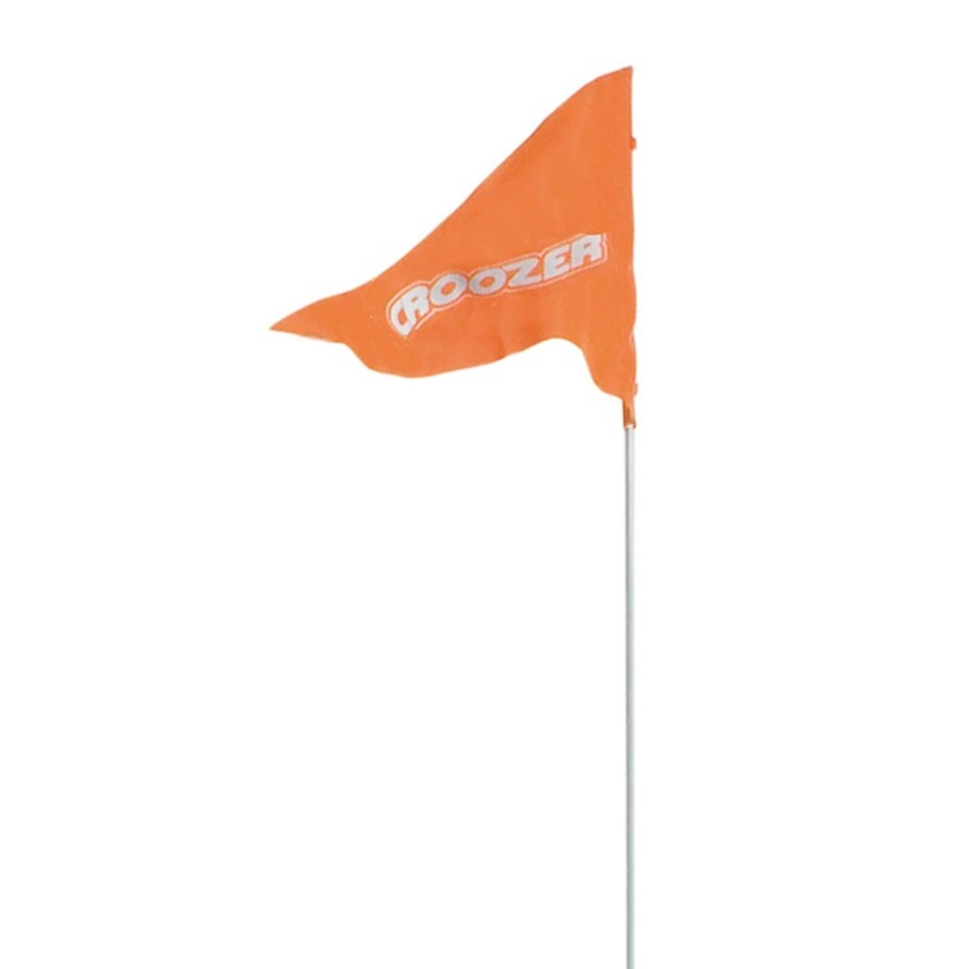 Croozer Sicherheitswimpel oran orange zu allen Anhängern