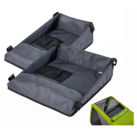 Croozer Packfach Dog Mikke/Tammo black und Tammo (Bruuno) Hundeanhänger