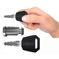 Thule One-Key 6er Set (6 Zylinder, 2 Schlüssel, 1 Master)Tauschen Sie die Schließzylinderaus, und verwende