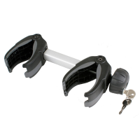 Thule Bike Arm Rad zu Rad 100mm si 100mm silber inkl. Schloss und Schlüssel