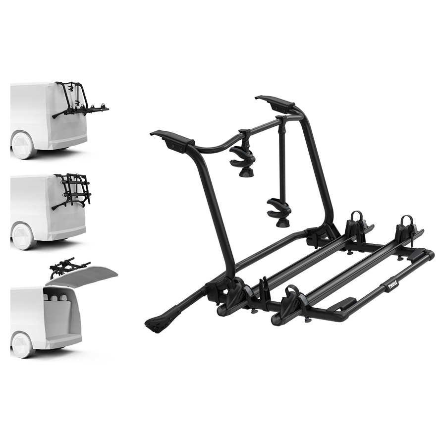 Thule Veloträger WanderWay 911 black für 2+1+1 Velos / zu VW T6/T6.1 Multivan