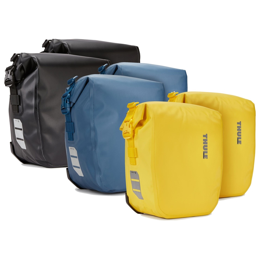 Thule Packtaschen-Set 2x13l gelb "Shield Pannier" SMALL 2x13 Liter YellowYellow (gelb), 26 (2x13) Liter