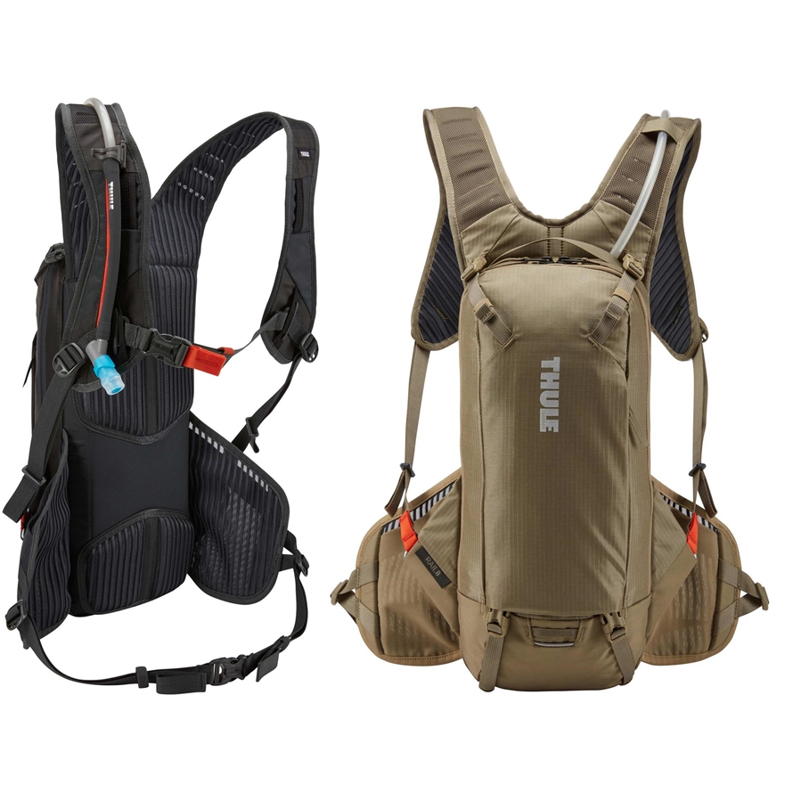 Thule SV Rucksack Rail 8/2.5L Covert mit Trinkblase (2.5L) CovertCovert (beige), Trinkblase 2.5 Liter