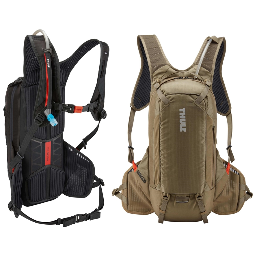 Thule SV Rucksack Rail Pro 12/2.5L C Trinkblase/Rückenprotektor CovertCovert (beige), Trinkblase + Rückenp