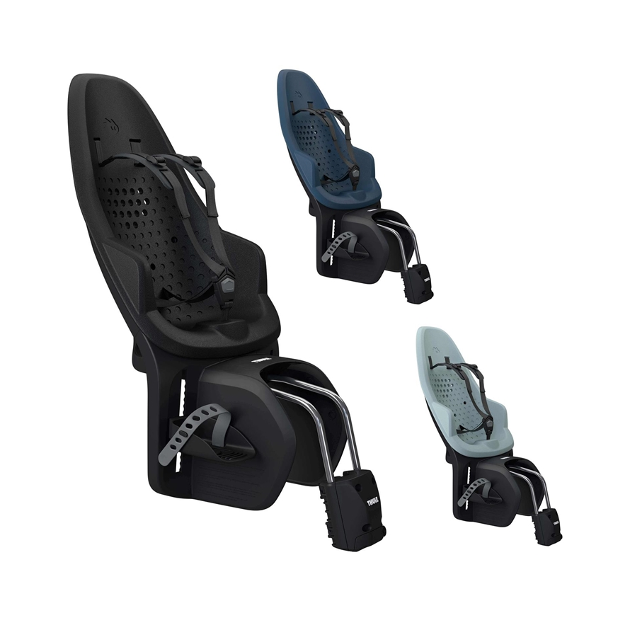Thule Sitz Yepp 2 MAXI RH Black Midnigt Black / an Sattelrohr