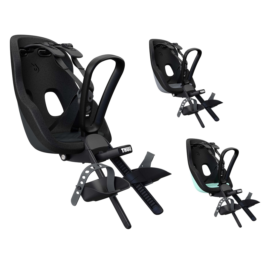 Thule SV Sitz Yepp Nexxt 2 MINI Grey Monument / Montage am Vorbau