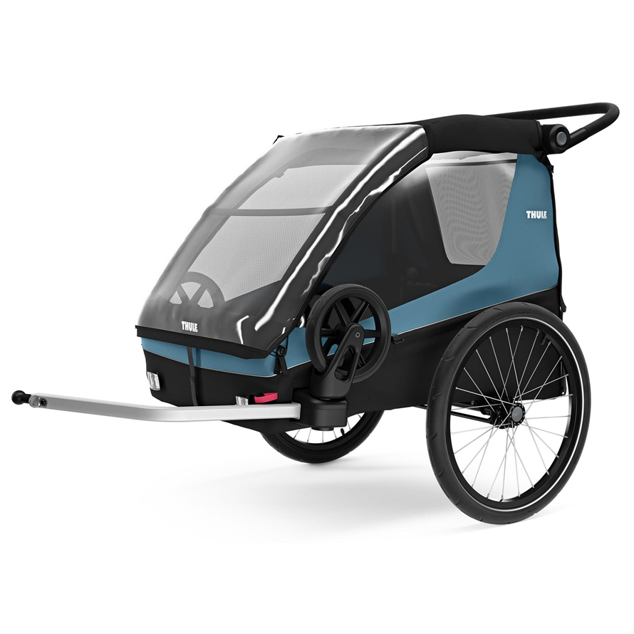 Thule Anhänger Courier Blue Aegean Blue (Bike+Stroll)