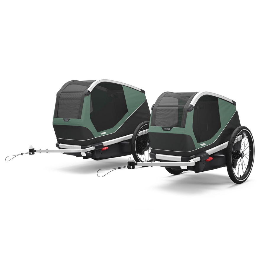 Thule Anhänger Dog Bexey M Haze Green / max. Zuladung 35kg