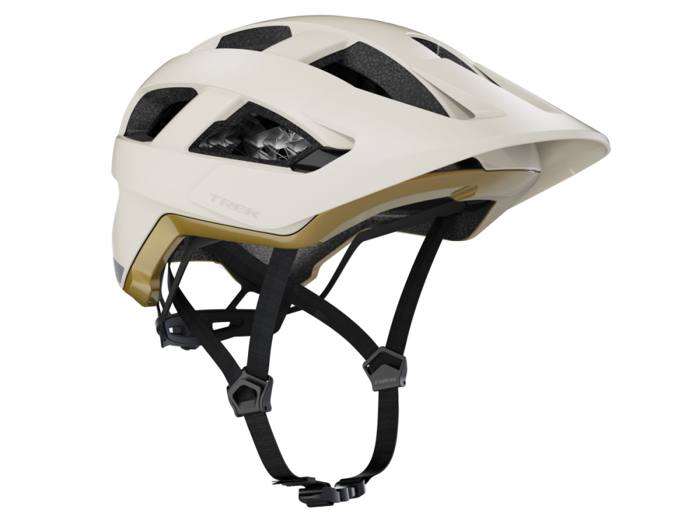 Trek Helm Quantum WaveCel L Era White/Gold CE