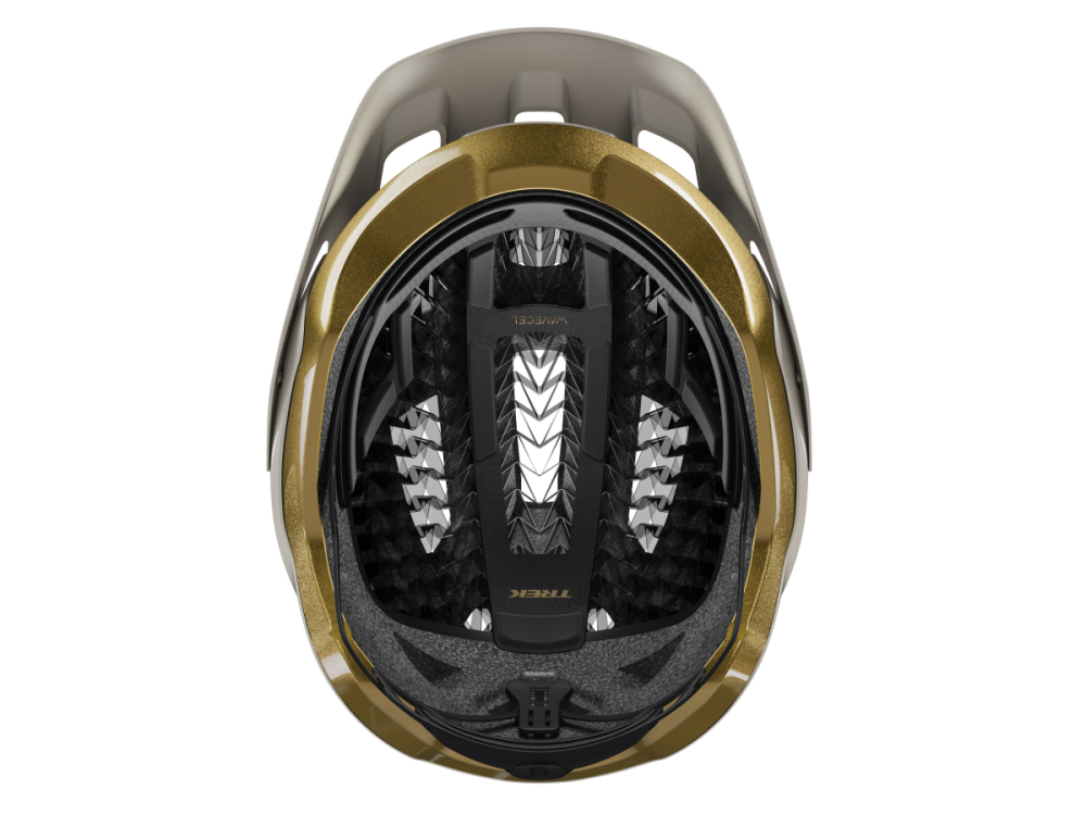 Trek Helm Quantum WaveCel S Era White/Gold CE