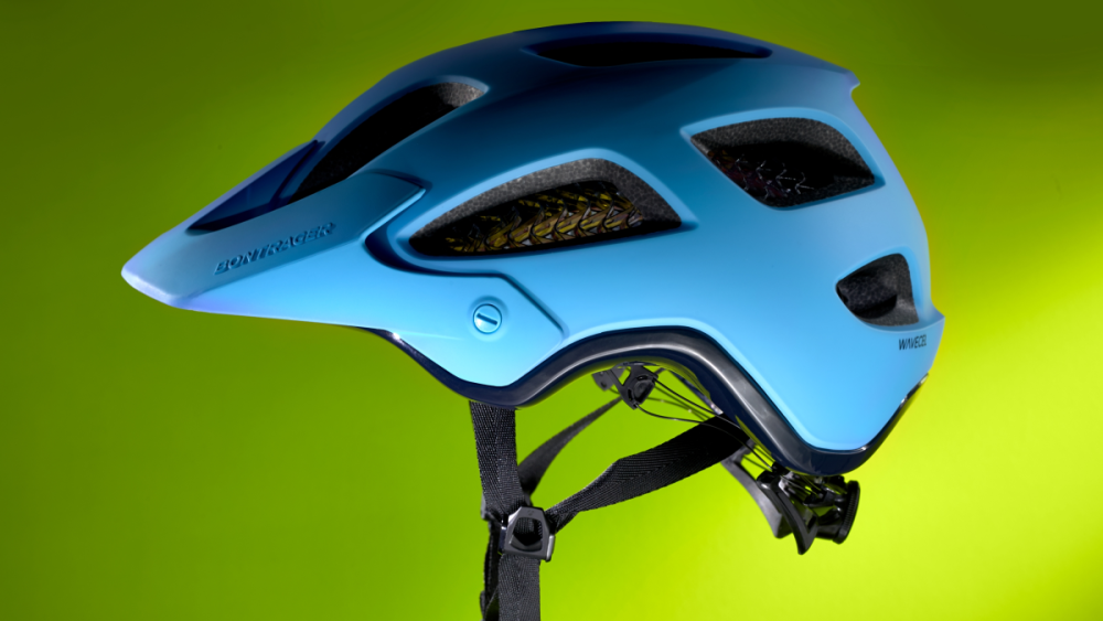 Trek Helm Rally WaveCel S Battleship Blue/Orange CE