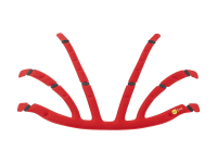 Trek Helmet Part Ballista Mips Pad Medium Red
