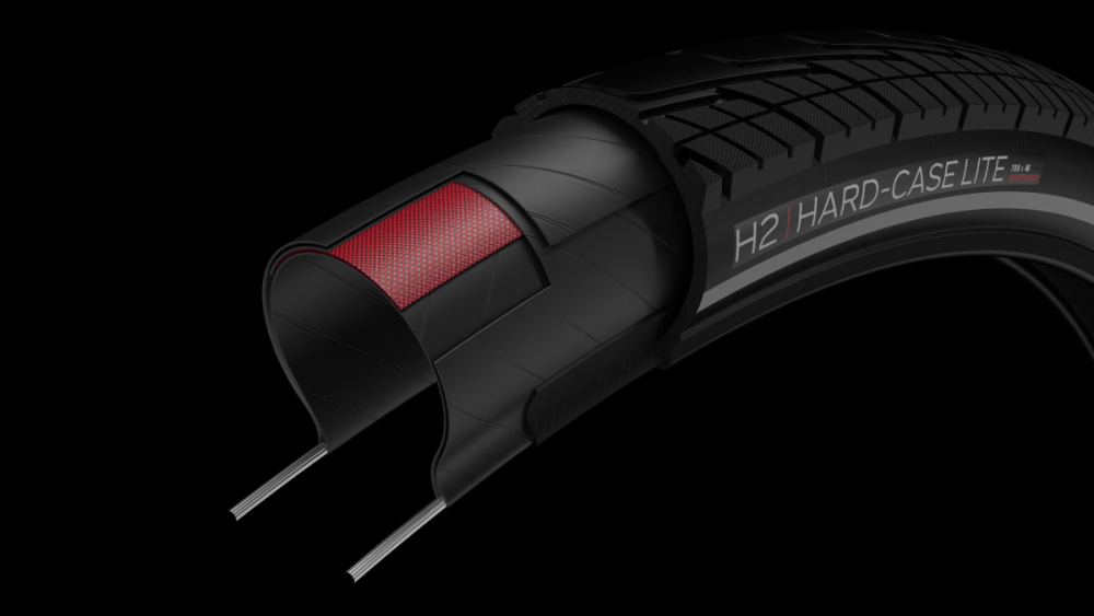 BONTRAGER Reifen H2 Hard-Case Lite 700x45C Reflective