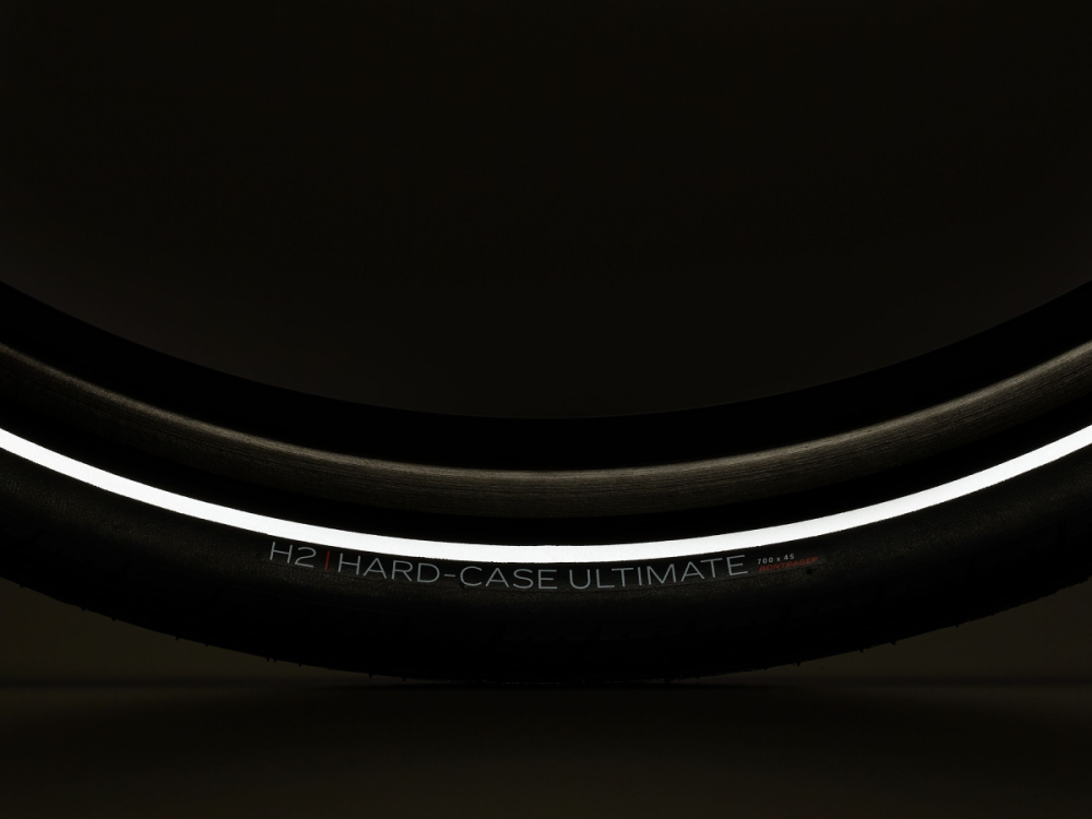 BONTRAGER Reifen H2 Hard-Case Ultimate 700x45C Reflective