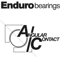 Enduro Bearings Kugellager 71802 LLB ABEC 5, 15x24x5 Hub Bearing