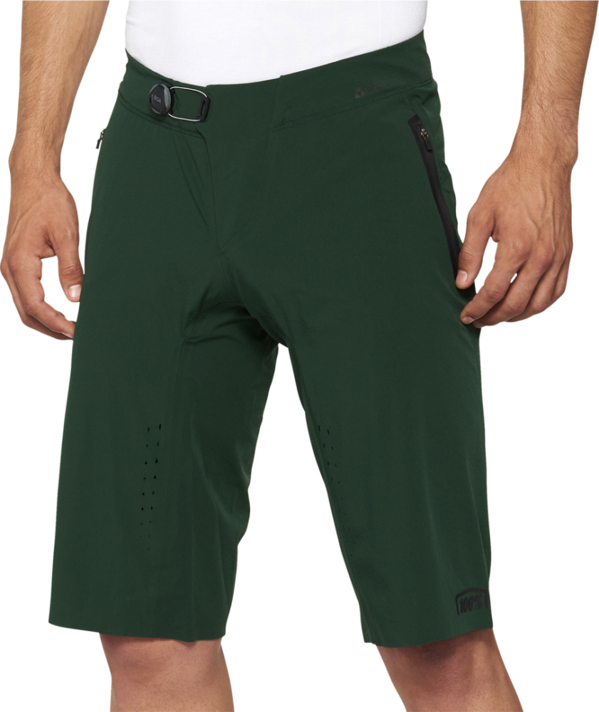 100percent Shorts Celium forest green 36