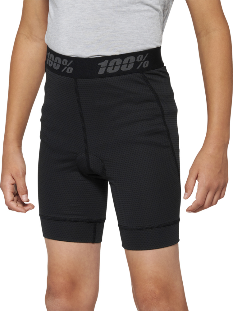100percent Shorts Ridecamp Youth w-Liner schwarz 28