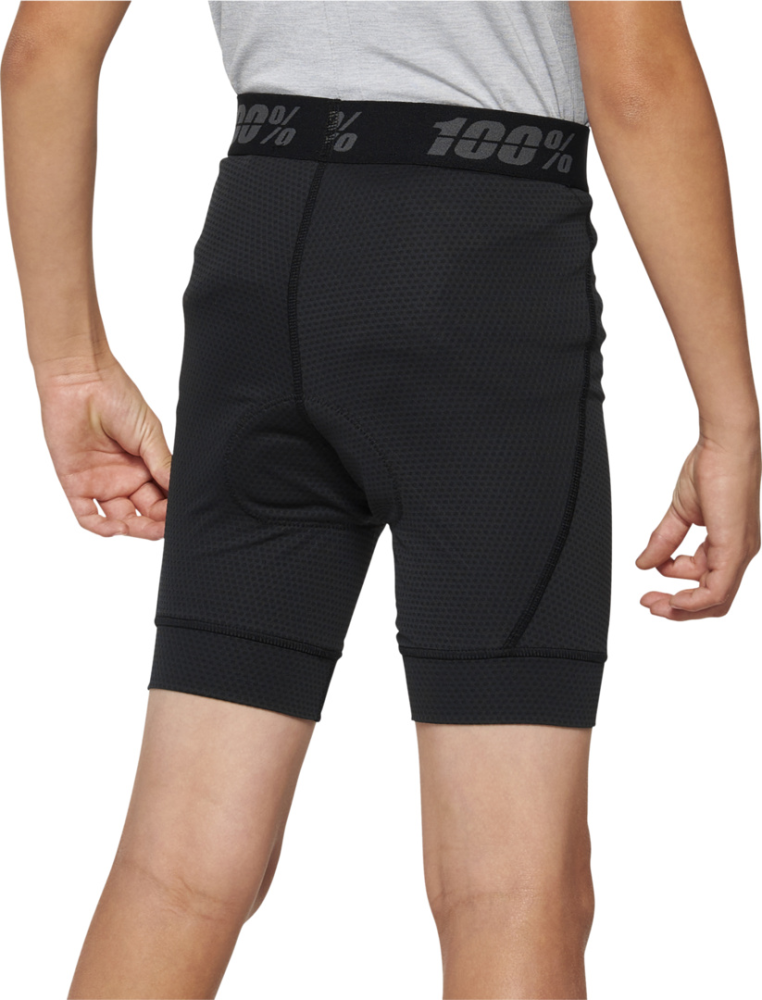 100percent Shorts Ridecamp Youth w-Liner schwarz 28