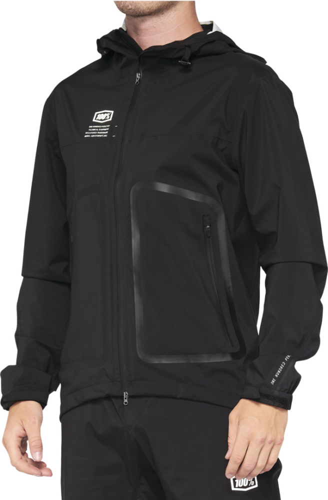 100percent Jacke Hydromatic schwarz