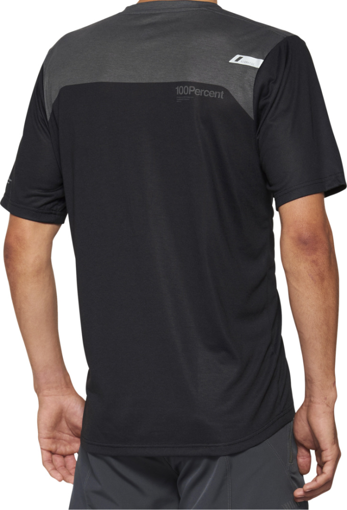 100percent Jersey Airmatic schwarz-charcoal M