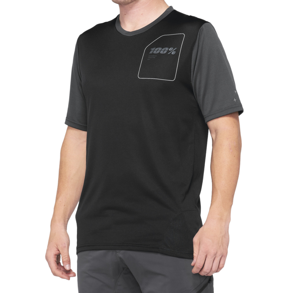 100percent Jersey Ridecamp schwarz L