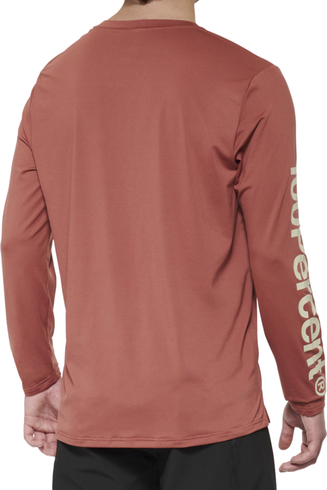 100percent Airmatic Long Sleeve Jersey cardinal S